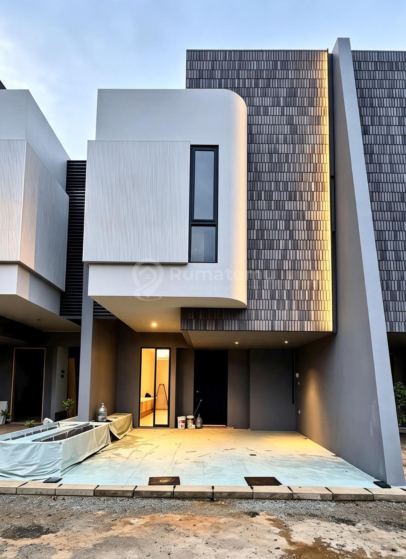 Rumah TownHouse Baru Model Kontemporer Di Jatibening Baru Pondok Gede Bekasi