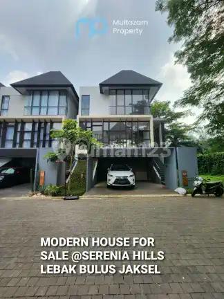 Dijual Rumah Modern Minimalis Di Serenia Hills Lebak Bulus Jakarta Selatan