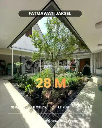 Harga Dibawah NJOP Rumah di Fatmawati Jakarta Selatan Rapi Siap Huni