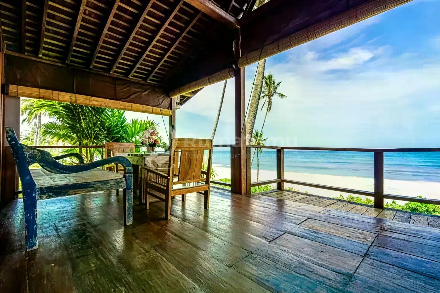 Rv-3159 Beachfront Paradise Villa In Balian - Stunning Ocean Views