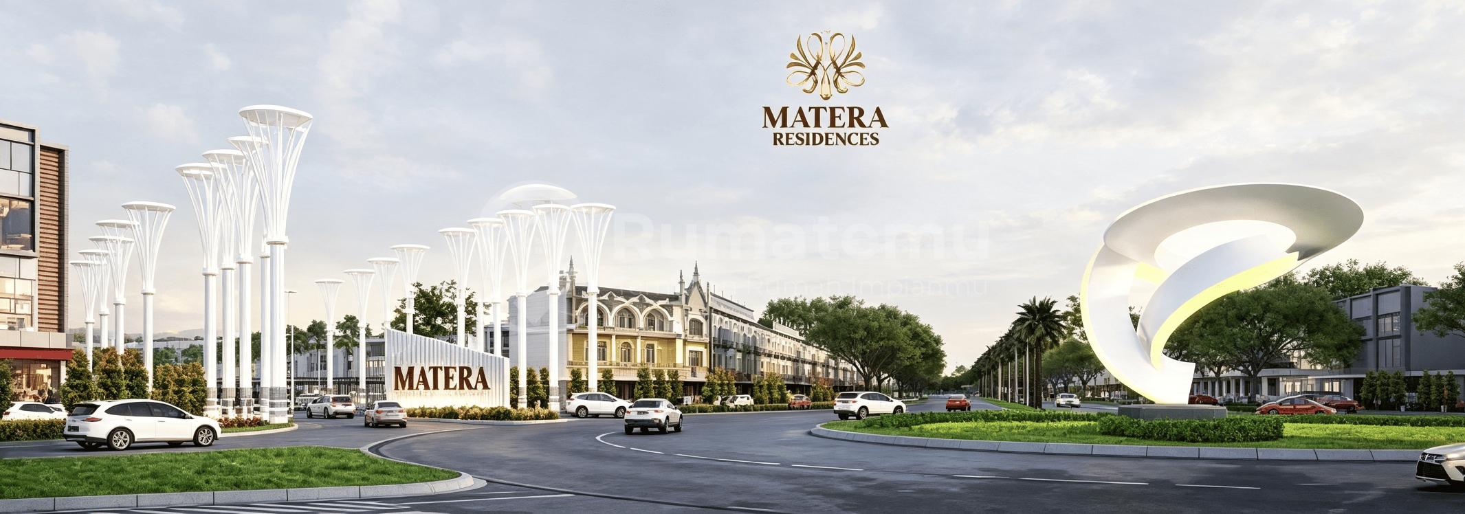 Matera Residence Gading Serpong Tipe 12x25 – Rumah Sultan 2 Lantai, 5 Kamar Tidur, Private Pool Opsional, Fasilitas Lengkap, Lokasi Premium Dekat BSD City