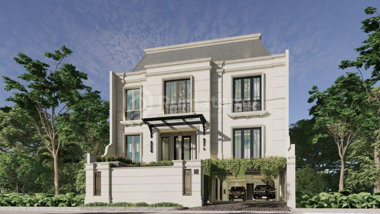 Rumah Mewah di Panglima Polim, Kebayoran Baru.