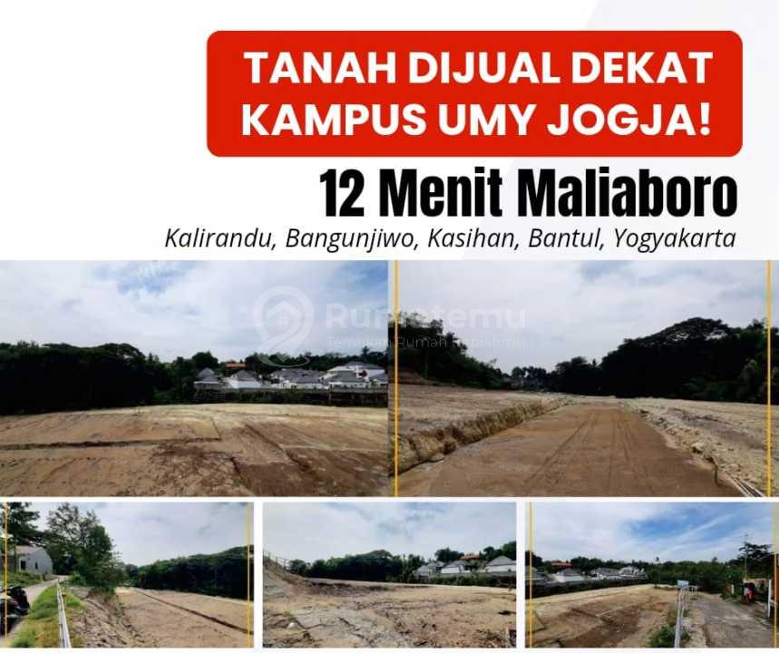 Strategis! Tanah SHM 7.650M² Dekat Kampus Umy, Bantul - Hanya 12 Menit ke Malioboro