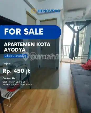 Dijual Apartement. AYODHYA 2BR FURNISH City View Best Unit