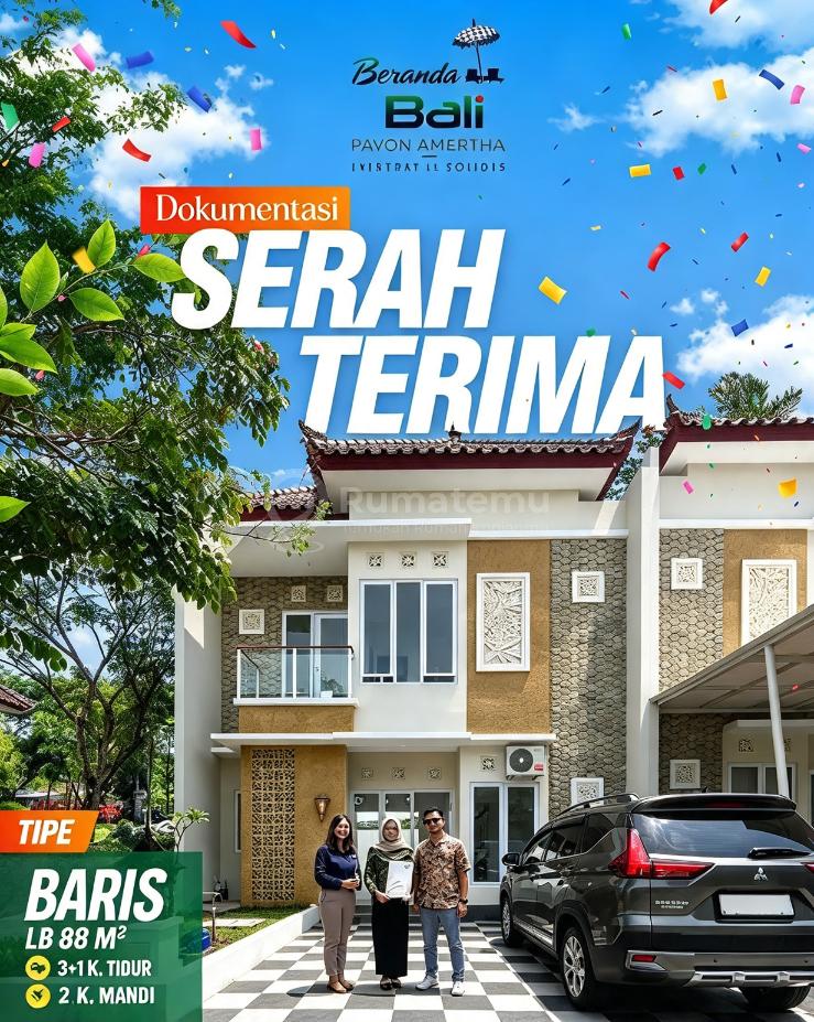 Rumah di Cluster Mewah Ngaliyan - Beranda Bali Payon Amartha By Prabowo Siswanto Property