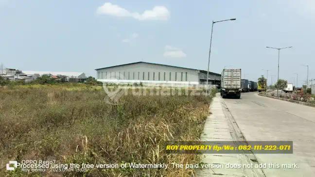 Dijual Tanah di Marunda 1.9 Ha Kawasan Pergudangan Dekt Pintu Tol