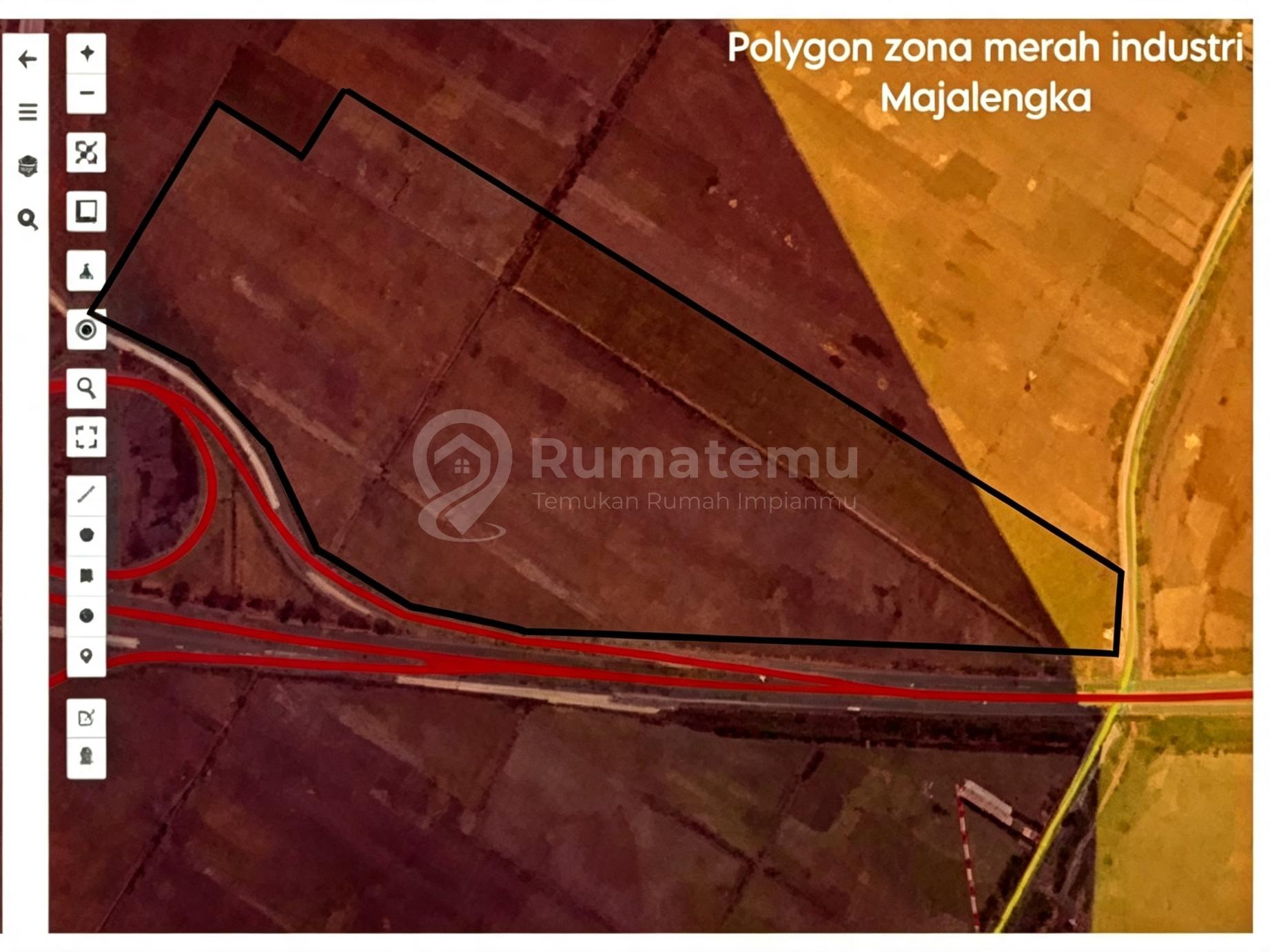 Majalengka Termurah[Tanah]: Pinggir Jalan Besar Lebar12m-Dekat Tol