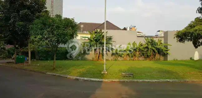 Kavling di jalan utama, Alba, renata, alam sutera, hoek, utara