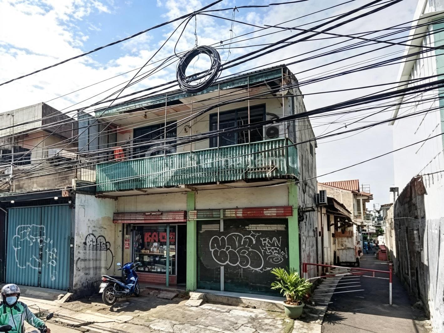 Dijual dibawah NJOP tanah bonus ruko Hadap Utara dan Barat Akses jalan 4 mobil lebih Cipulir, Kebayoran Lama
