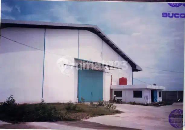 Dijual Dibawah Njop Gudang Plus Tanah di Kbn Marunda Cilincing