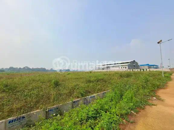 Kavling 1 Hektar untuk Gudang dan Industri di Kawasan Industri Blessindo Legok Tangerang. Siap Bangun.