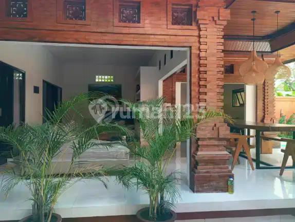 Rv-3187 Charming Freehold 3-Bedroom Villa In Ubud With Pool And Rice Field View