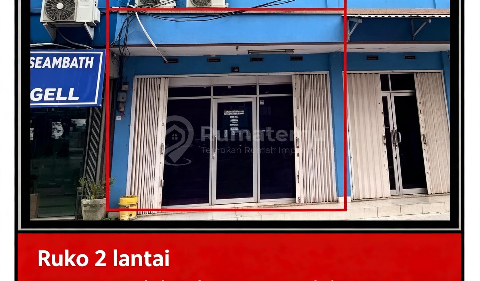 Di Jual Ruko 2 Lantai Aset Bank Ditaman Pondok Kelapa , Pondok Kelapa, Duren Sawit, Jakarta Timur