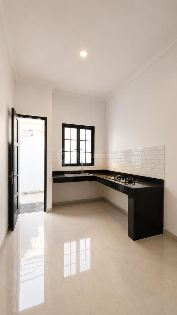 RUMAH JOGLO BANGUNAN BARU DESIGN MODERN AMERIKA KLASIK JAKARTA BARAT
