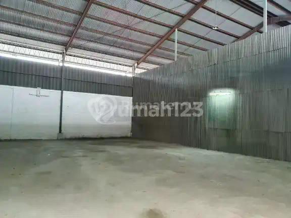 Gudang Sunter Luas Tanah 1500 bisa Masuk Kontainer 40 Feet