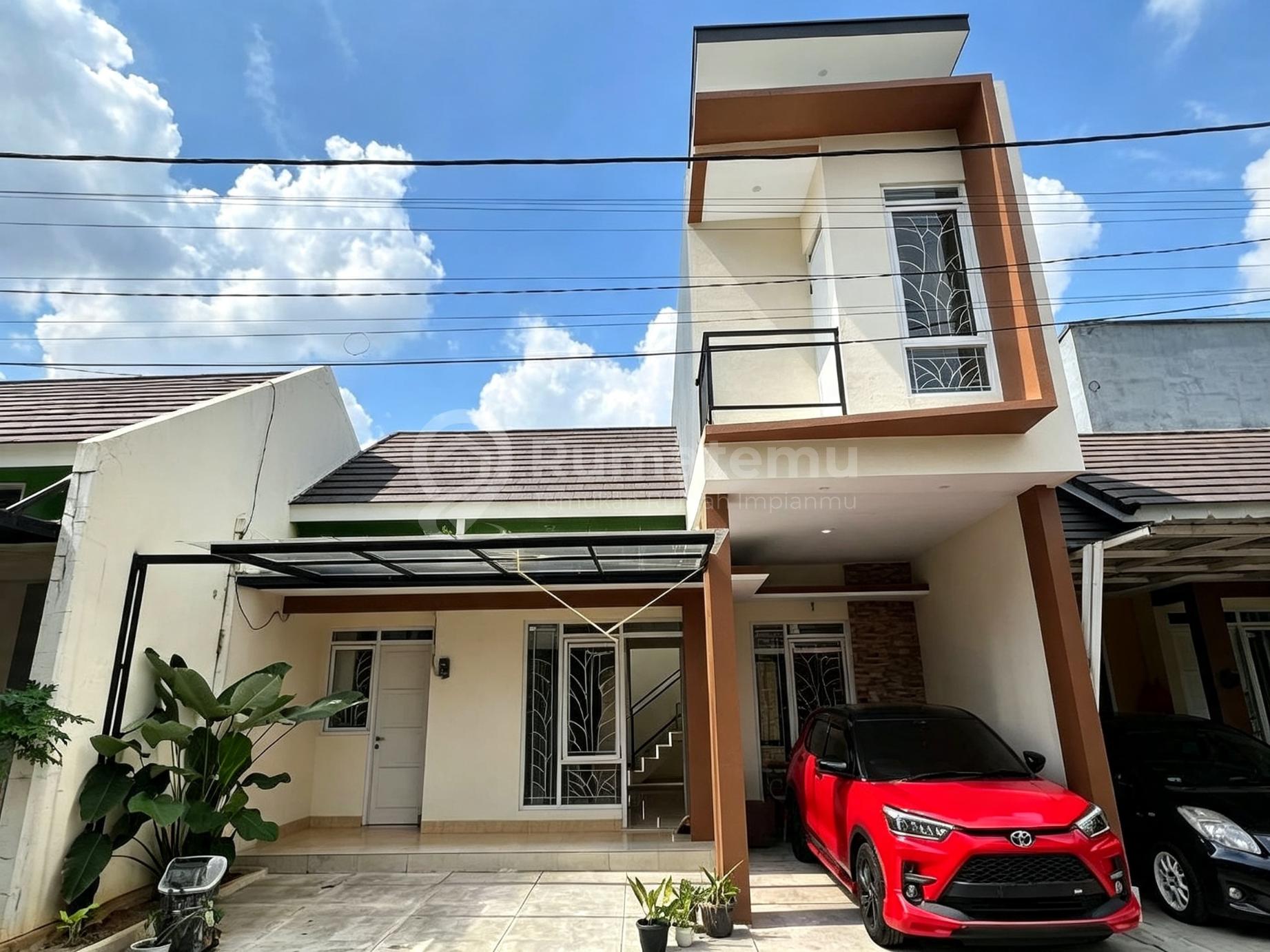 Rumah 1,5 Lantai Siap Huni Dalam Cluster Di Jatimurni Pondok Melati .