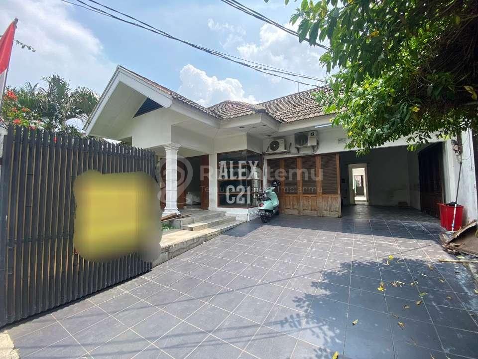 Dijual rumah bisa untuk kantor di Cipete Row jalan 2 mobil Lebih Hadap barat, Cipete Utara
