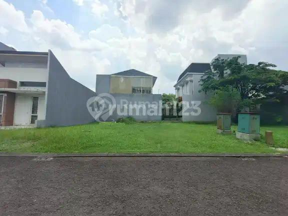 Kavling kotak Hadap selatan siap bangun strategis The Icon Bsd City
