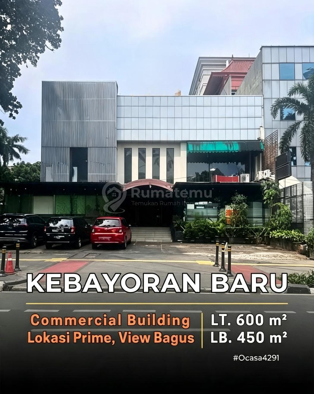 Gedung Komersial Semi Furnish Di Area Barito Kebayoran Baru Cocok untuk Cafe dan Klinik