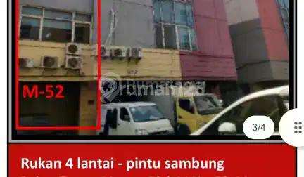 Di Jual Rukan 4 Lantai Pintu Sambung Aset Bank di Rukan Taman Meruya Blok M , Meruya Utara, Kembangan, Jakarta Barat.