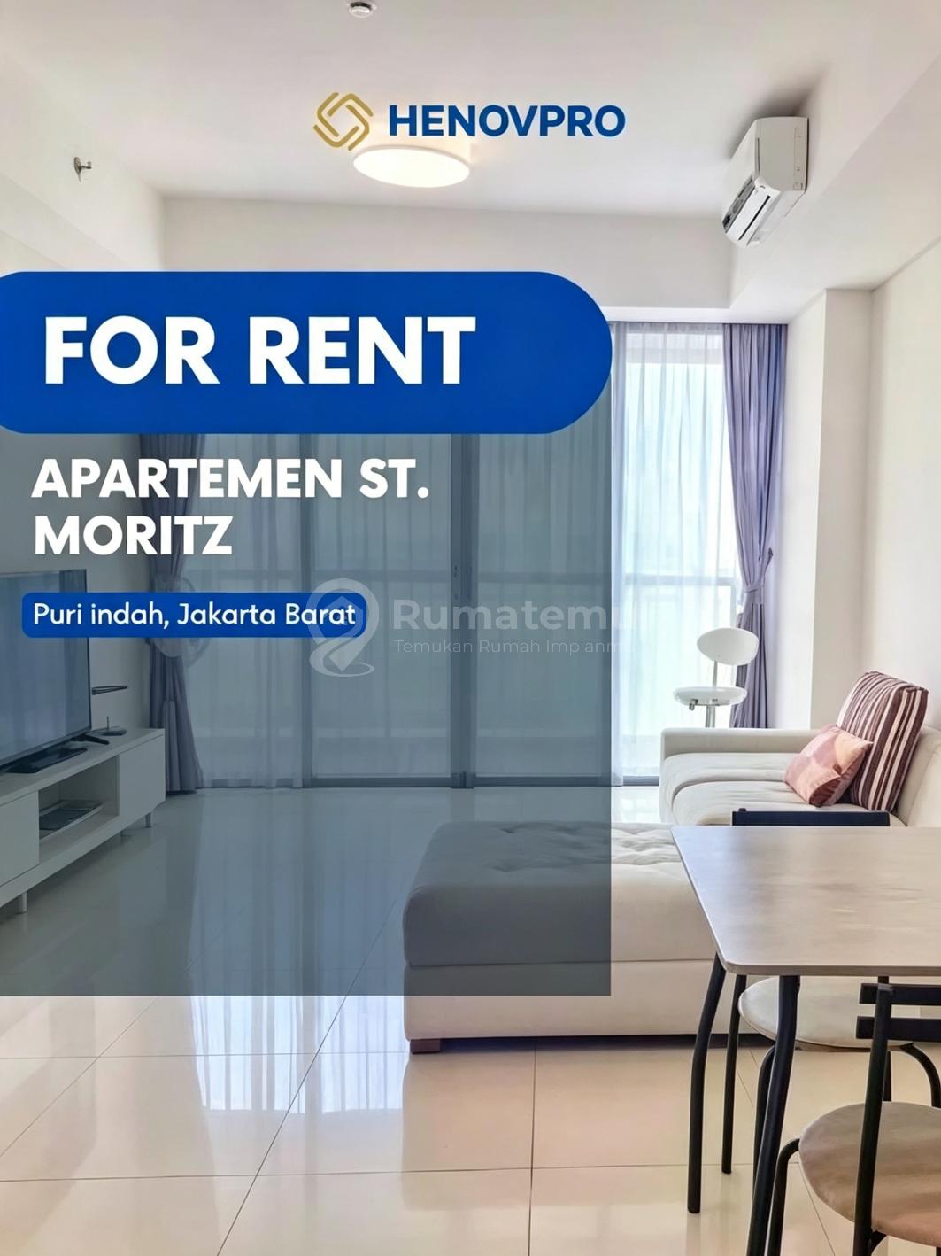 For Rent St. Moritz Unit 2+1BR Full Furnish CityView Private Lift