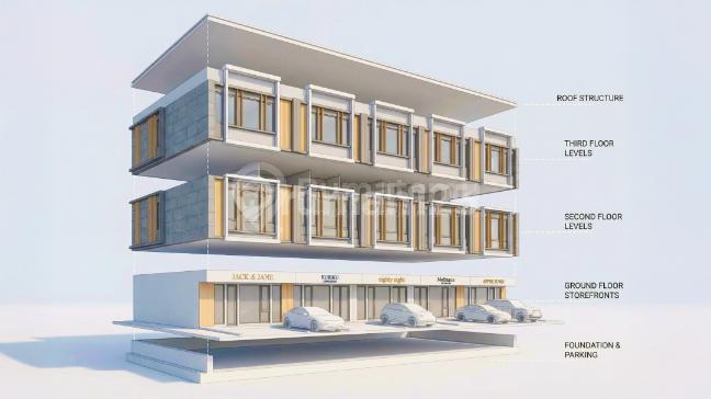 Ruko Comersio 3 lantai Multi Bisnis Harga Murah mulai 1,8 M-an