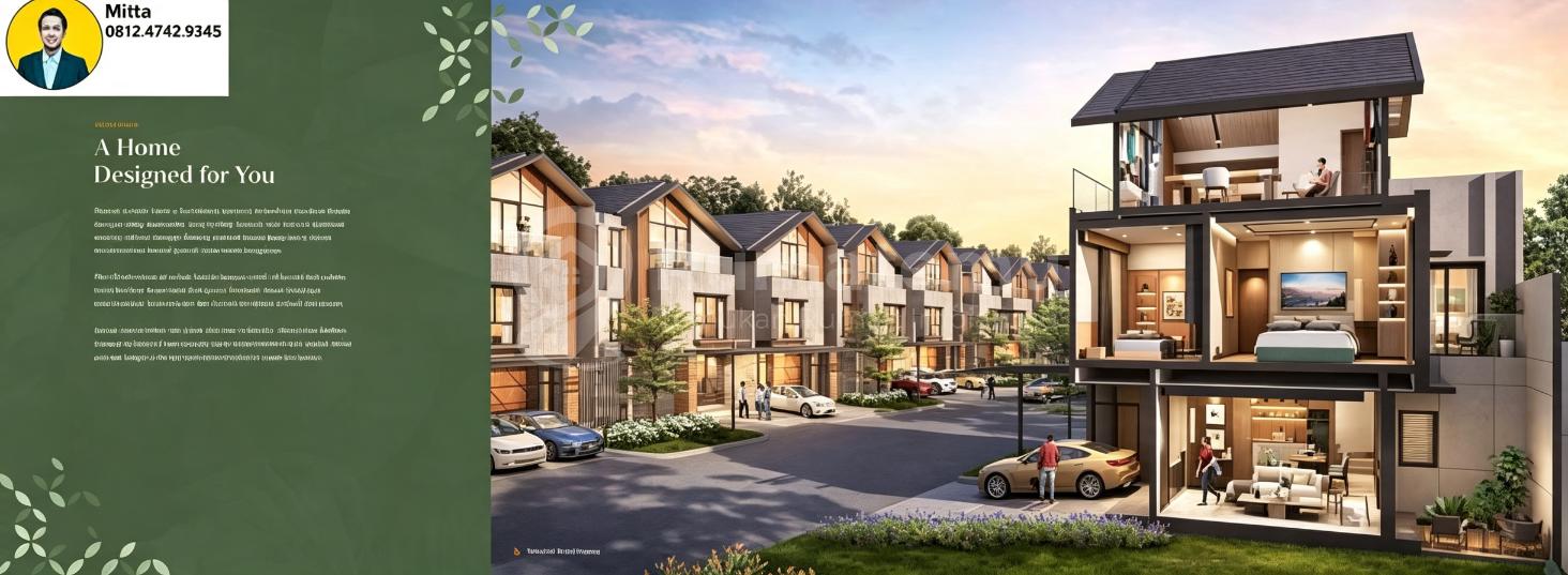  Dijual Rumah Lokasi Strategis Baru Vanica Residence Summarecon Crown Gading - Free PPN Start 1,8 M-An