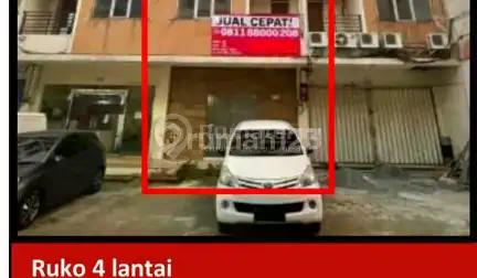 Di Jual Ruko 4 Lantai Aset Bank di Jl. R.c. Veteran , Bintaro, Pesanggrahan, Jakarta Selatan.