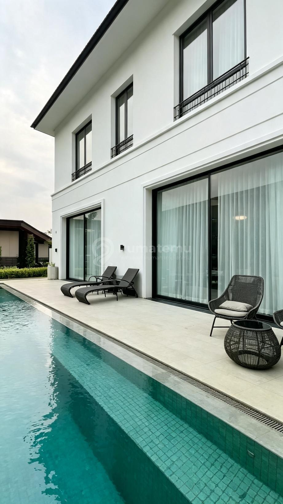 Gramercy, Alam Sutera, Rumah Mewah Luas 480, Desain Mewah, Dekat Binus