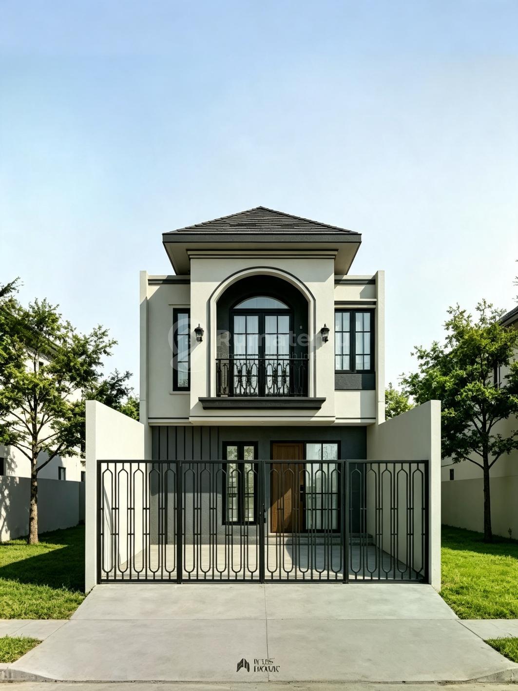 Rumah Baru American Classic Dalam Komplek