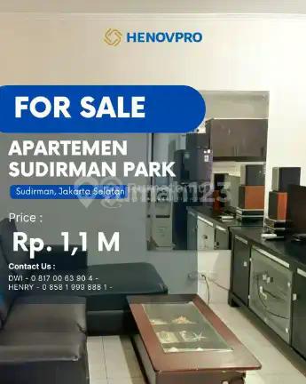 SUDIRMAN PARK 2BR CITY VIEW FURNISH TURUN HARGA