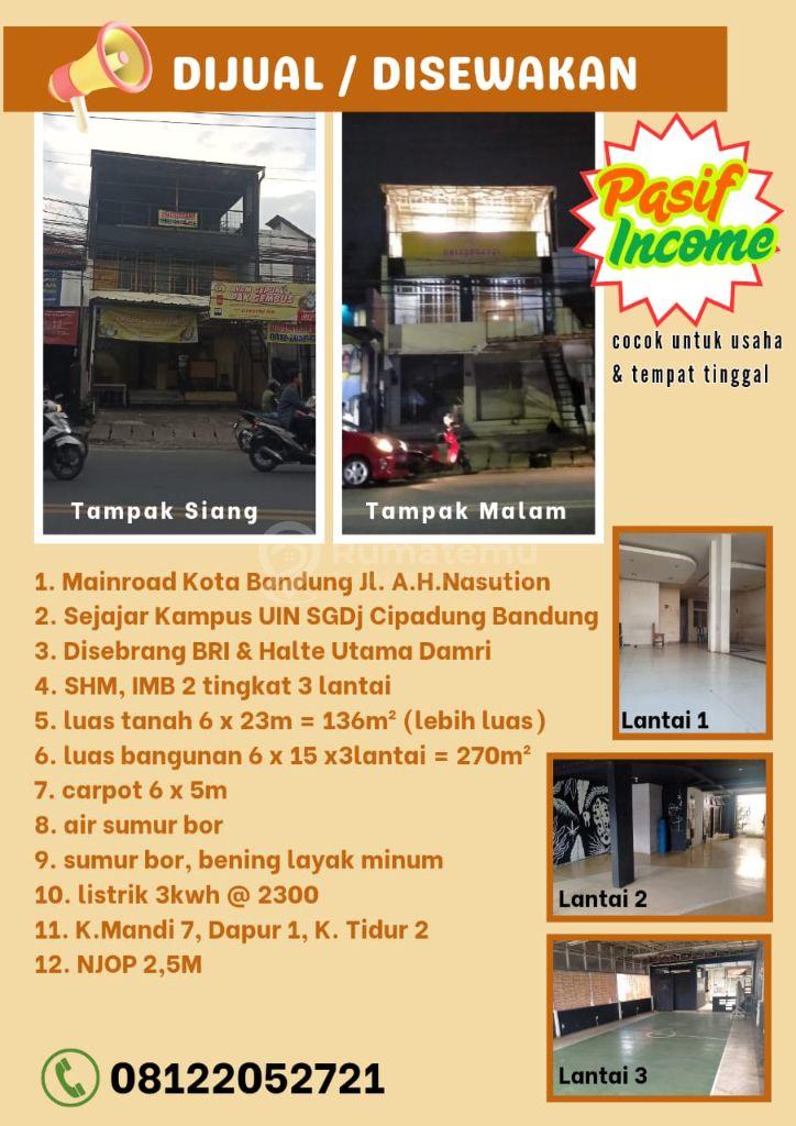 tempat strategis usaha dan tinggal disebelah kampus Mainroad