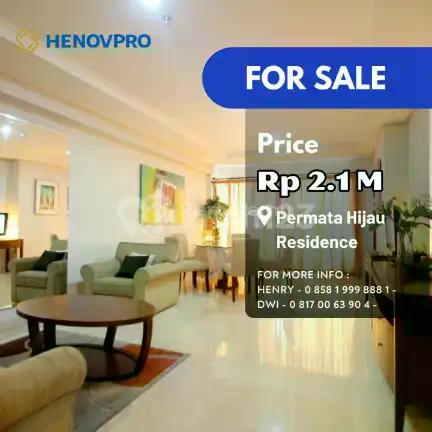 Turun Harga Permata Hijau Residence Unit 3br Dkt Senayan Plaza
