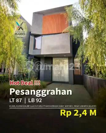 Dijual Rumah Dalam Cluster D Pesanggrahan Dekat Bintaro Masih Jaksel