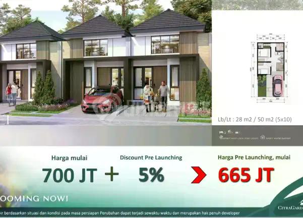 Rumah Baru Citra Garden Serpong Bsd City