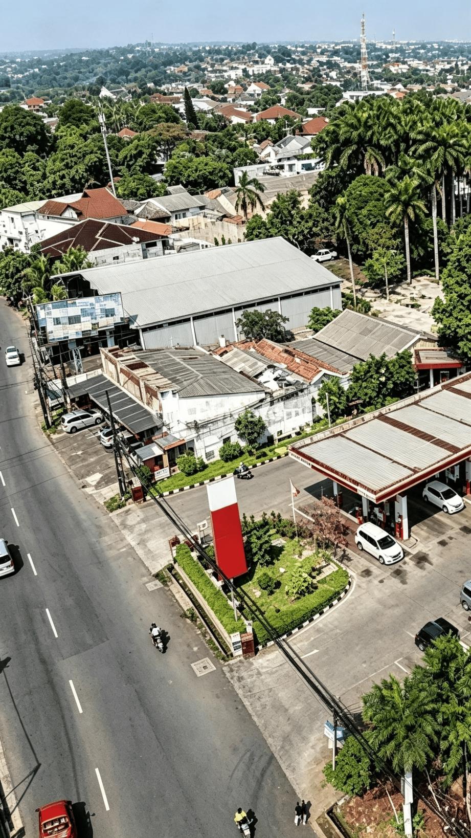 Dijual Tanah + SPBU tempat strategis di Lebak Bulus, Cilandak, Jakarta Selatan