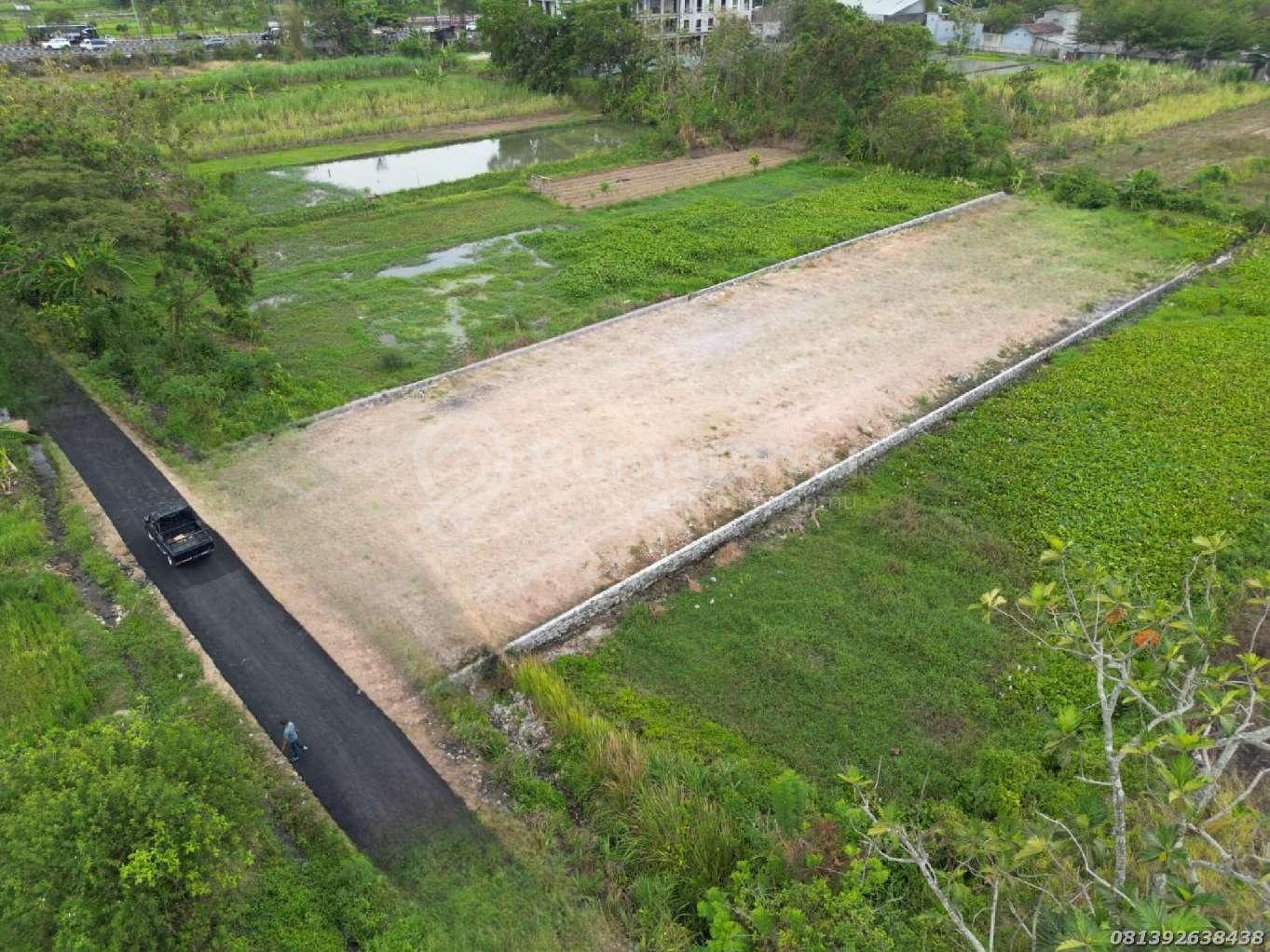 Tanah Jalan Kabupaten Akses Jalan Bagus Lokasi Mantap Trihanggo Sleman *