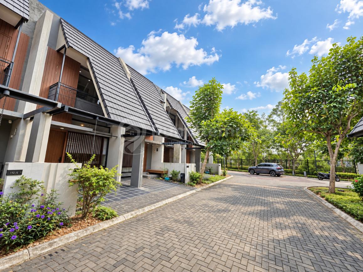 Dijual Rumah Cantik BSD Cluster Fleekhauz Full Furnished