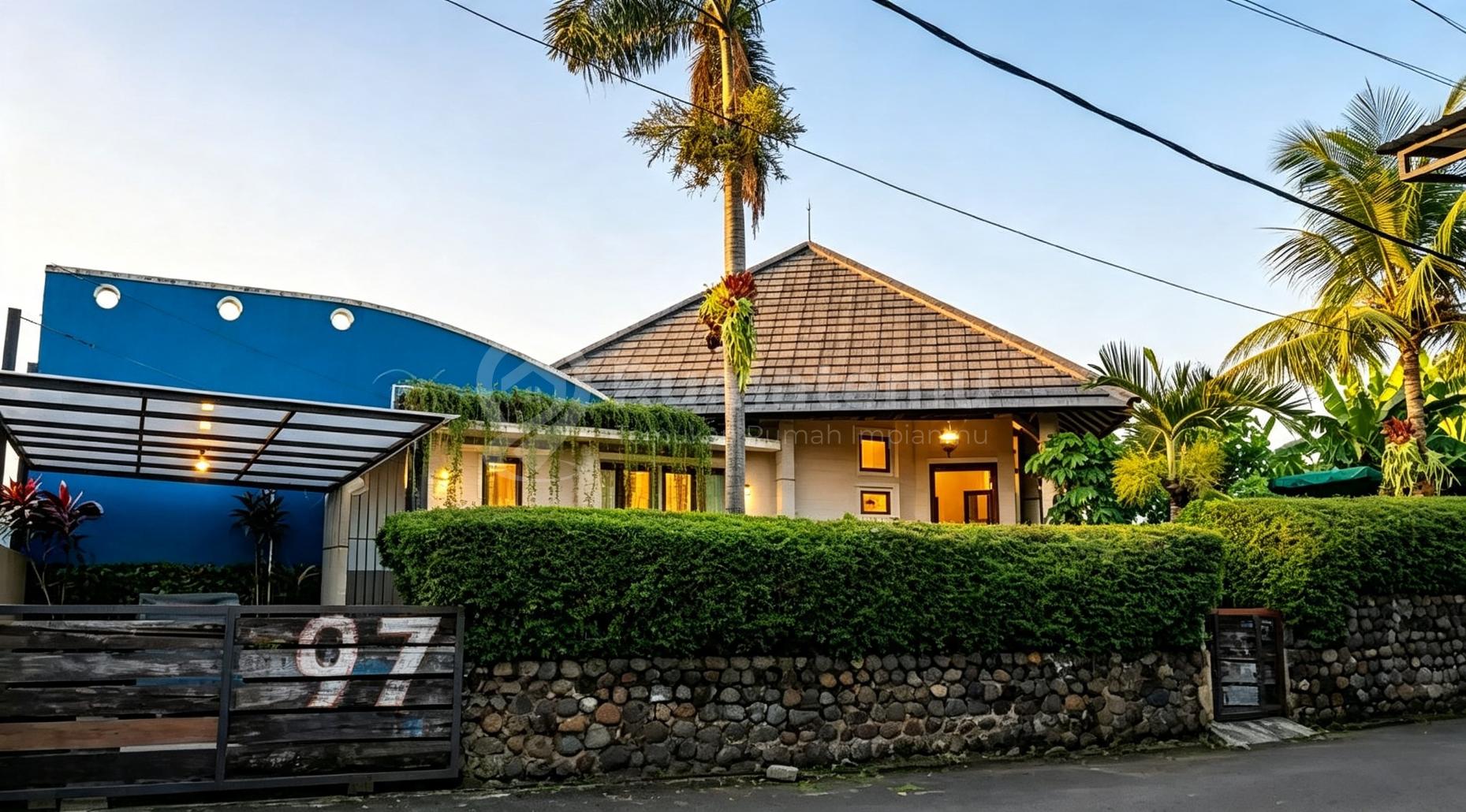 Rumah Villa Joglo Situ Gintung Asri Dekat MRT