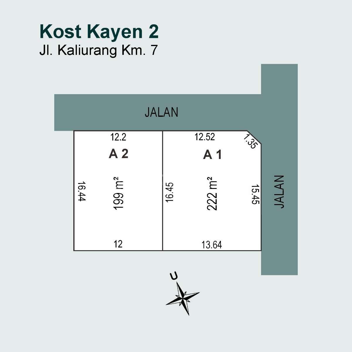 Investasi Kost 2 Lantai 12 Kamar KM Dalam SHM Condongcatur Dekat UPN UGM Pakuwon Mall Ringroad Utara