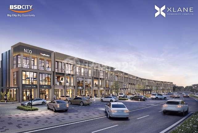 Ruko di Xlane Community, Bsd City, Tangerang, Tangerang 167 m