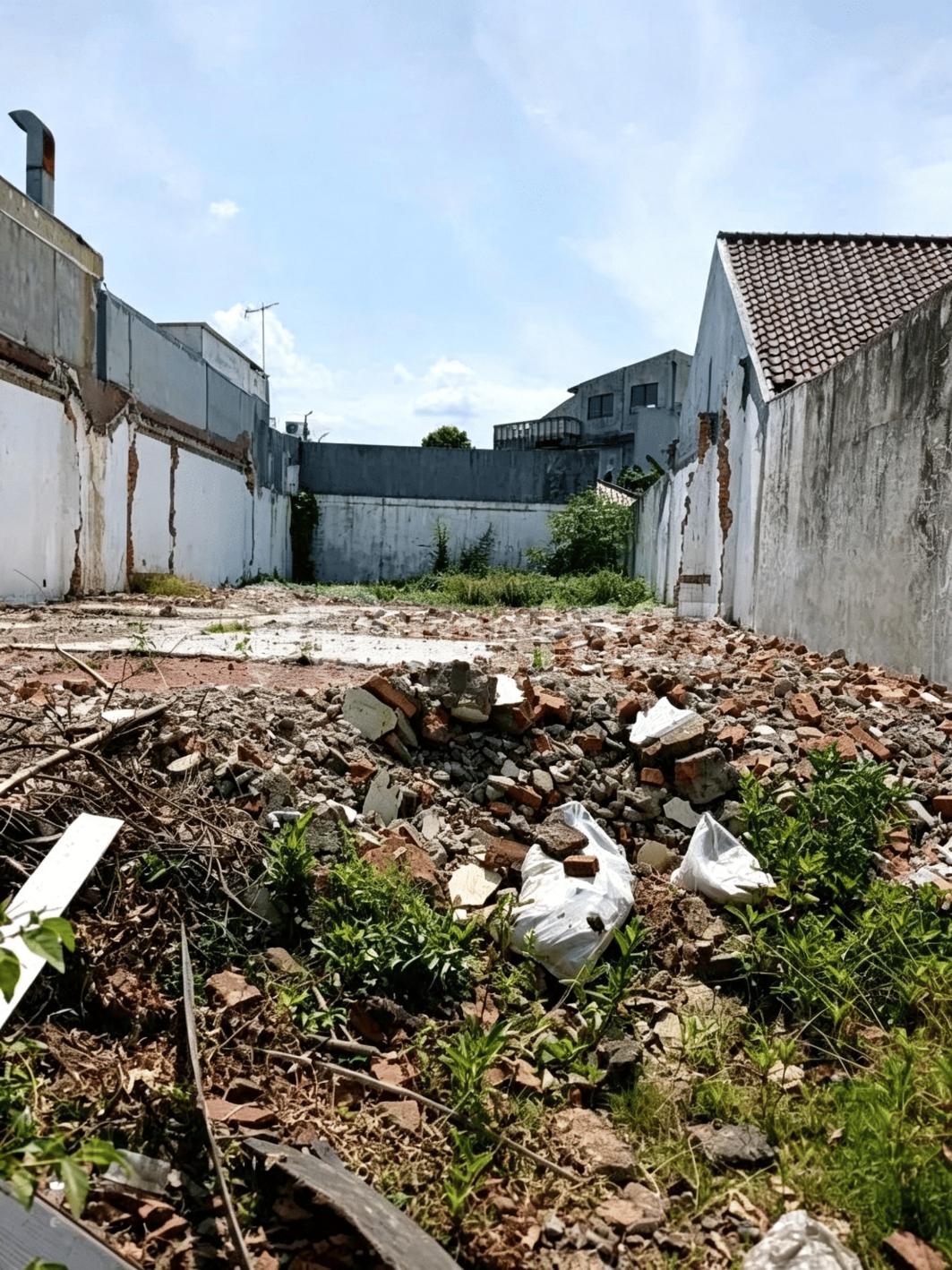 Dijual Kavling Ex Rmh Sdh Dihancurkan di Villa Melati Mas Serpong Lokasi Terdepan Sdh SHM