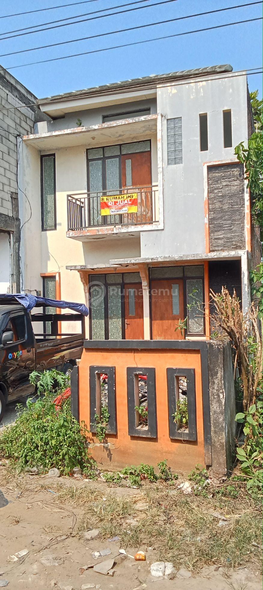 Jual cepat rumah 2 lantai dan tanah kavling di Jatiranggon Bekasi kota 