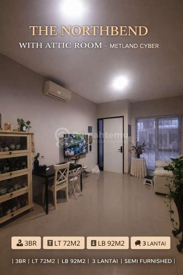 HOT LISTING Northbend Metland Puri Renov With Attic Furnish Design Bagus