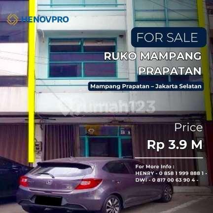 Dijual Ruko Mampang Prapatan Area Ramai Cocok Untuk Bisnis