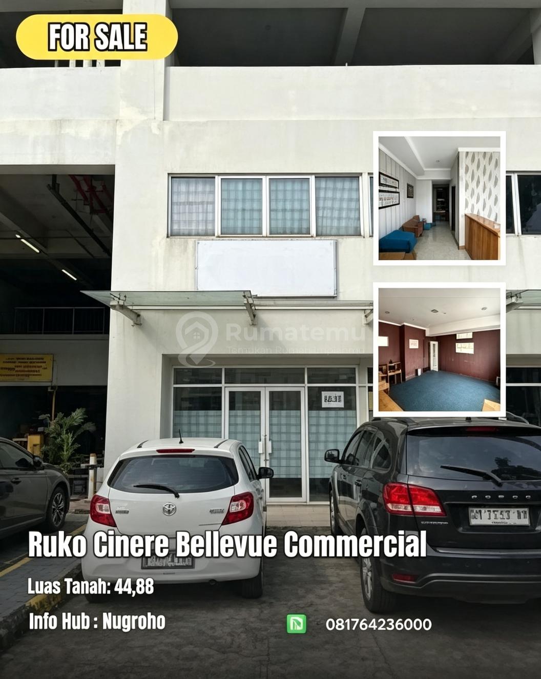 Dijual Ruko Cinere Bellevue Commercial