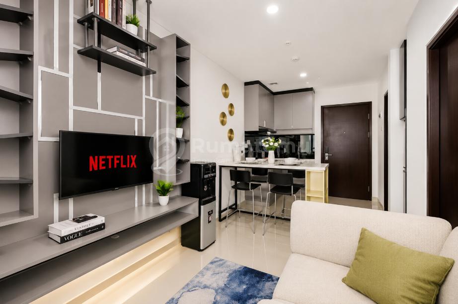 Apartement siap masuk sangat terawat Brooklyn Alam Sutera Serpong
