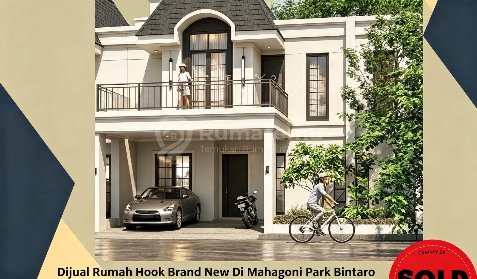 Rumah Hook Brand New di Mahagoni Park Graha Raya Bintaro