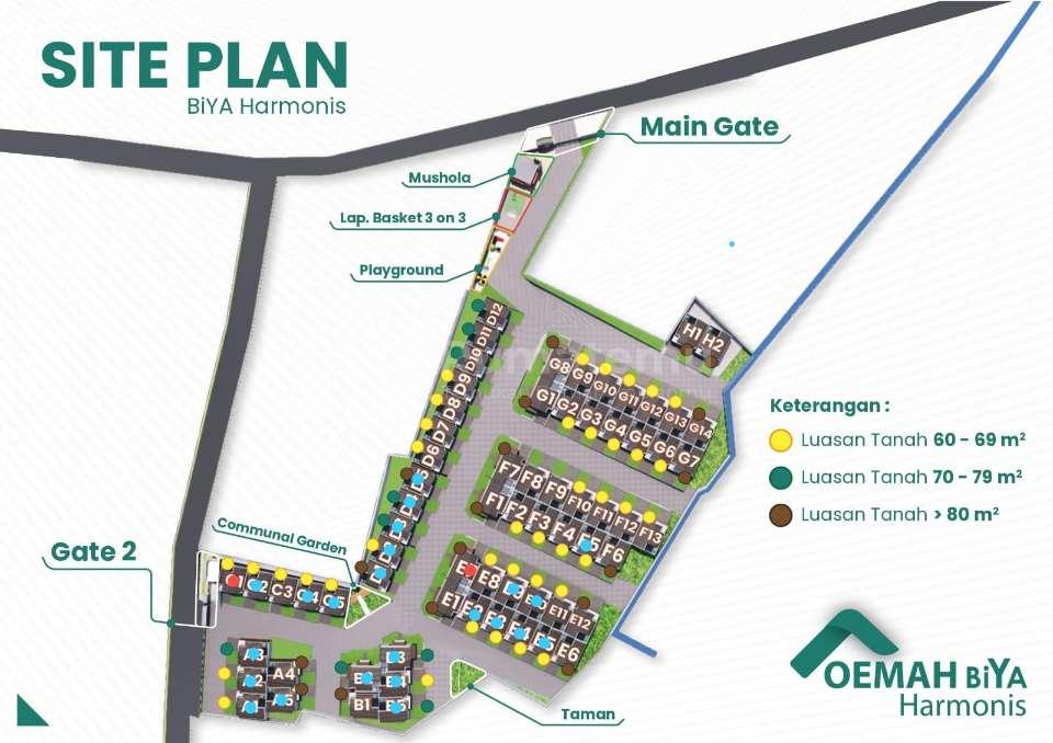 Perumahan di kemang Bogor biya harmonis 