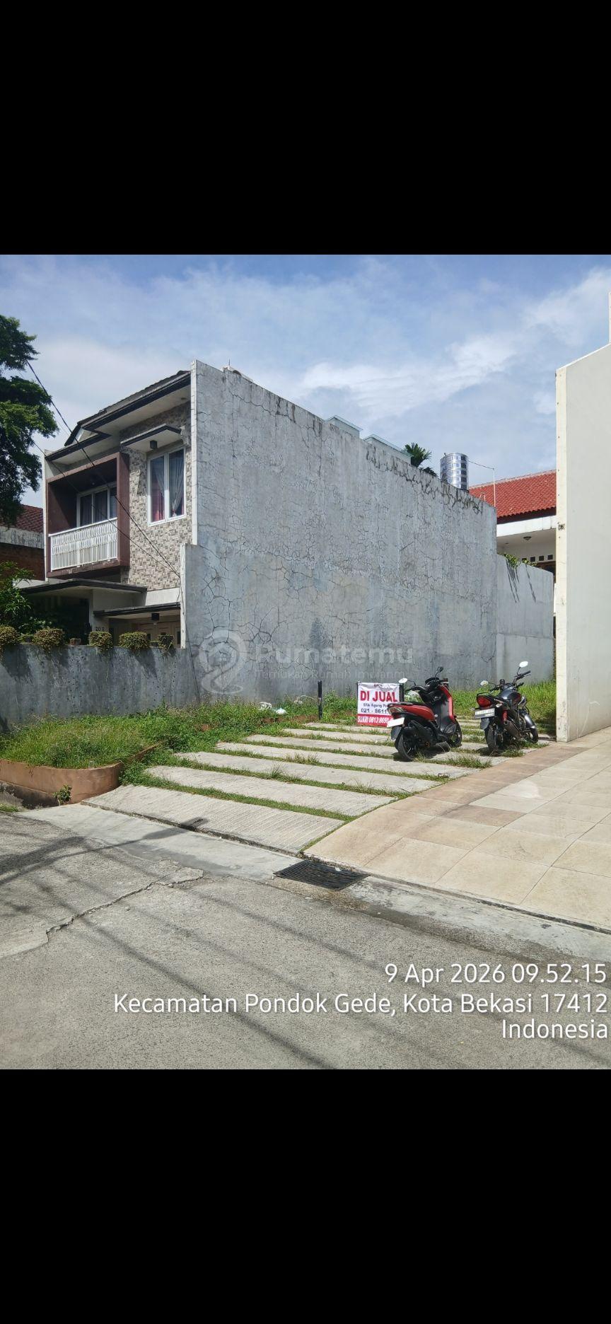 Kavling siap bangun di Depkes Caman Kota Bekasi